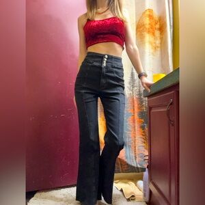 BUY 2 GET 2🔥 Stretch Denim High Waist Flared Jeans